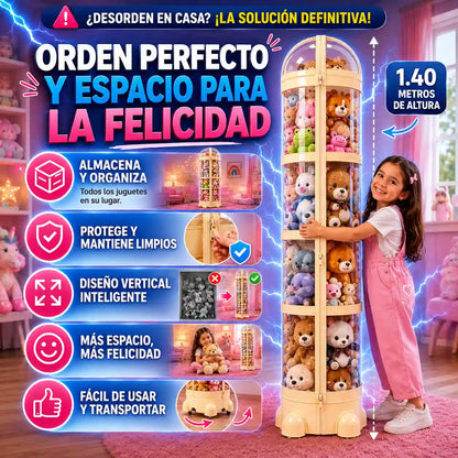 ORGANIZADOR DE JUGUETES RESISTENTE – ADIÓS AL DESORDEN