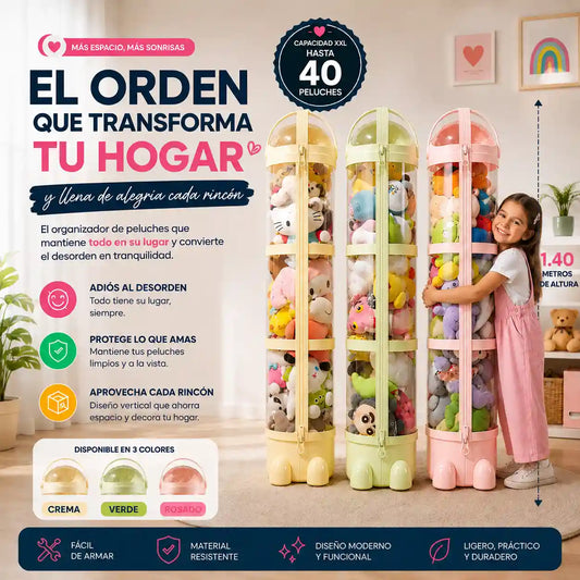 ORGANIZADOR DE JUGUETES RESISTENTE – ADIÓS AL DESORDEN