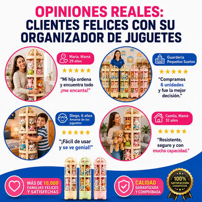 ORGANIZADOR DE JUGUETES RESISTENTE – ADIÓS AL DESORDEN