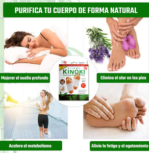 Parches Kinoki desintoxicante x 10u