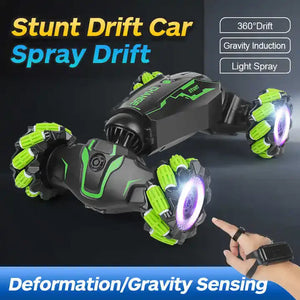 Carro a control remoto y sensor de movimientos con pulsera - Stunt Car