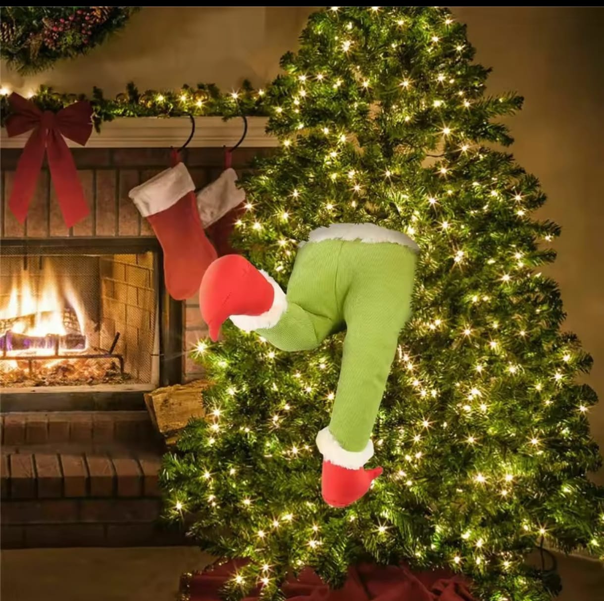 PIERNITAS DE NAVIDAD MOVIBLES