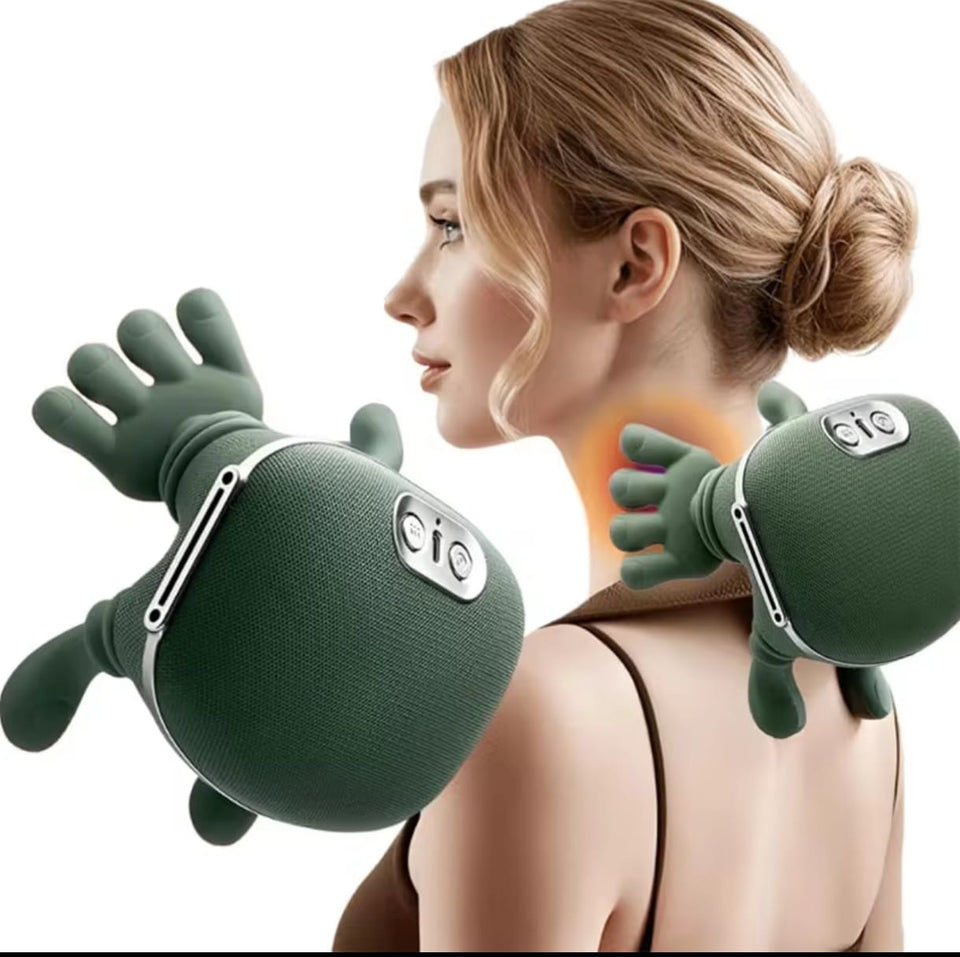 🤲 Masajeador cervical con manitos 💆‍♀️✨