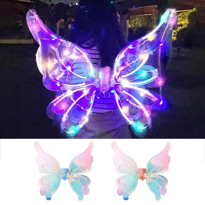 ALAS DE MARIPOSA MOVIBLES