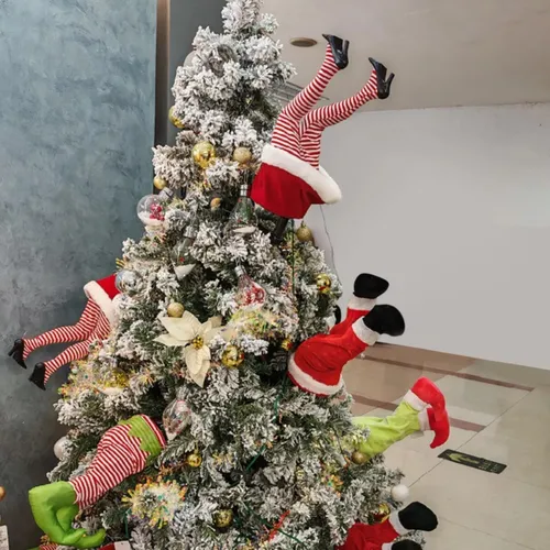 PIERNITAS DE NAVIDAD MOVIBLES