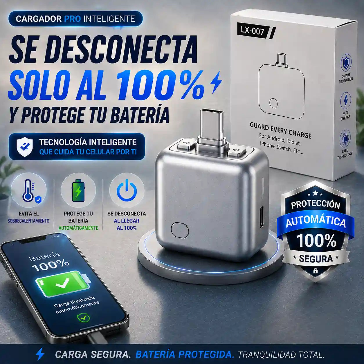 CARGA PRO™ | CARGA INTELIGENTE Y SEGURA