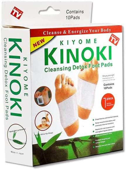 Parches Kinoki desintoxicante x 10u