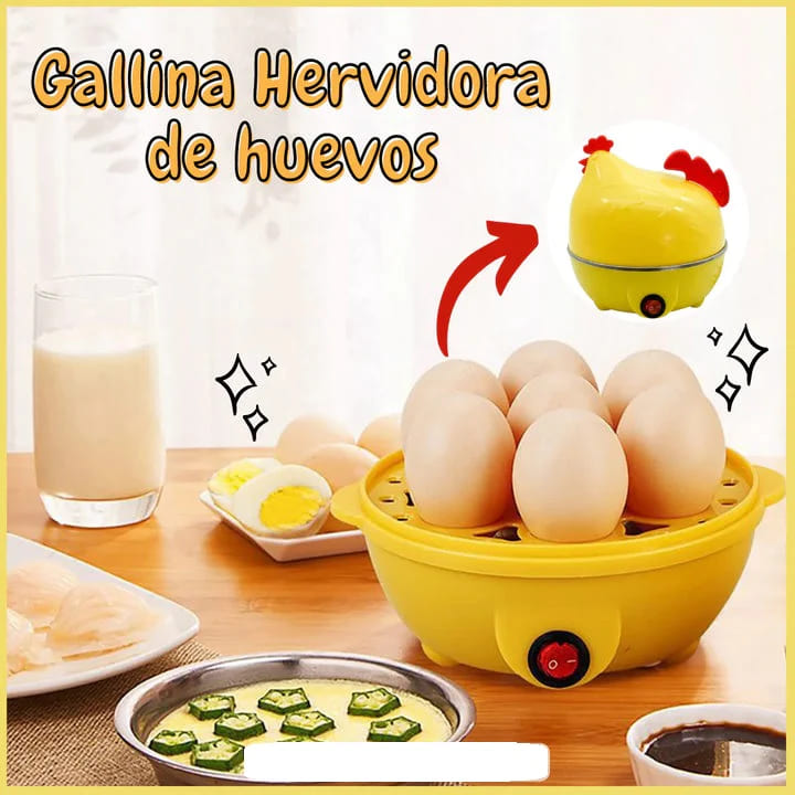 GALLINA HERVIDORA DE HUEVOS