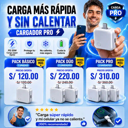 CARGA PRO™ | CARGA INTELIGENTE Y SEGURA