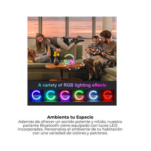 Parlante Cargador Inalámbrico G 4 en 1