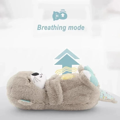 Peluche De Nutria Bebé Que Respira Y Relaja
