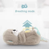 Peluche De Nutria Bebé Que Respira Y Relaja