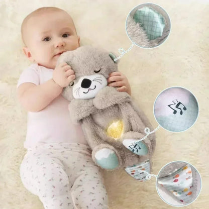 Peluche De Nutria Bebé Que Respira Y Relaja