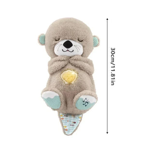 Peluche De Nutria Bebé Que Respira Y Relaja
