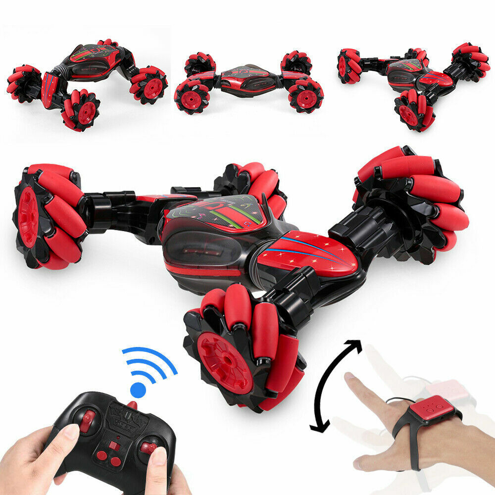 Carro a control remoto y sensor de movimientos con pulsera - Stunt Car